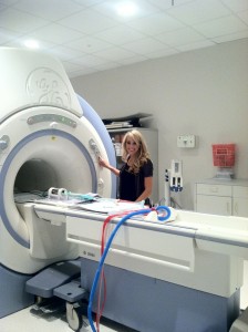 Christine Leon Swisher is finishing a Ph.D. and working on better cancer detection techniques.