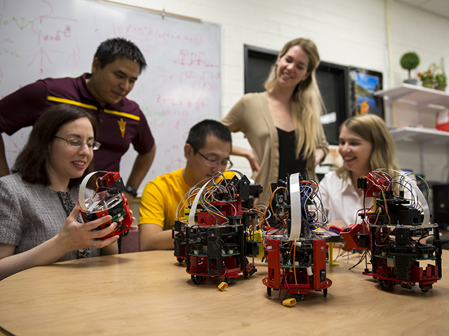 Thinking big with small robots