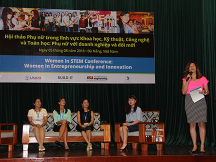 BUILD-IT Vietnam conference inspires women to pursue STEM careers