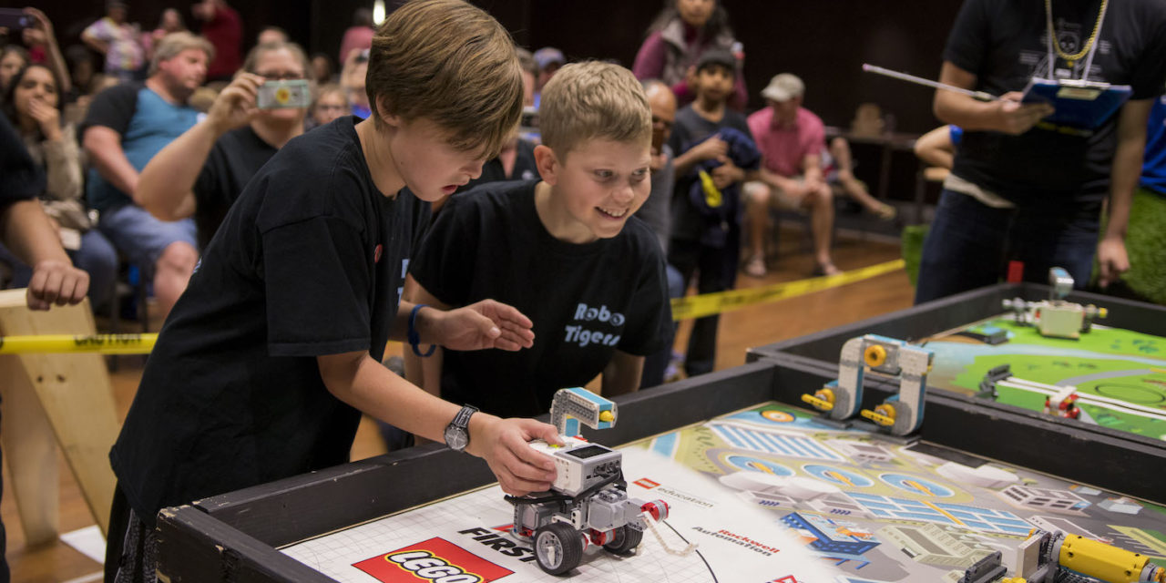Robot rumble: kids learn tech and teamwork