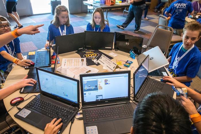 SPARK App League gives young students chance to code, learn about college