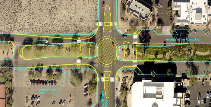 Roundabout considered at busy intersection