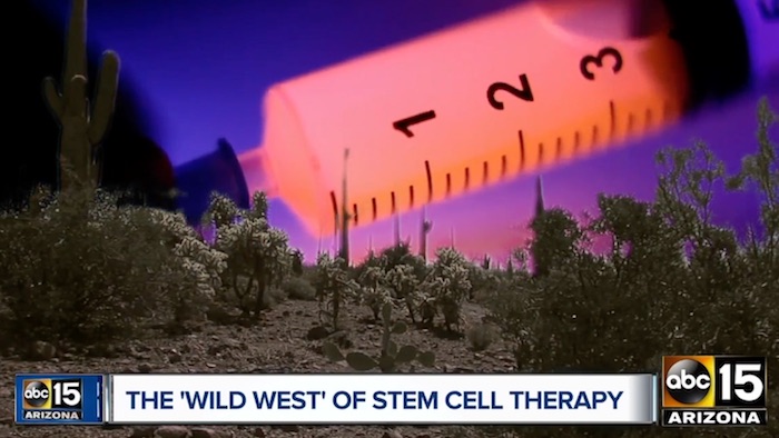 Arizona the “wild west” of stem cell therapy; experts say promising therapy ripe for exploitation