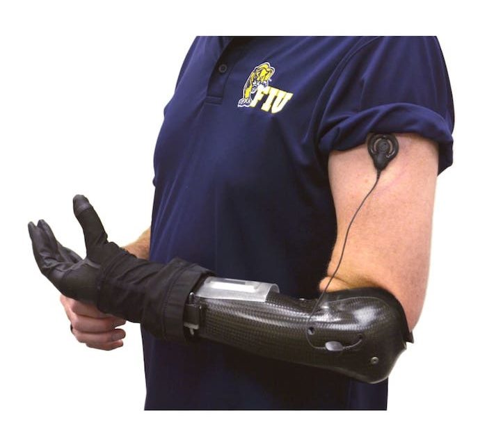 Department of Defense awards FIU biomedical engineering team $6 million to expand testing of pioneering prosthetic hand system