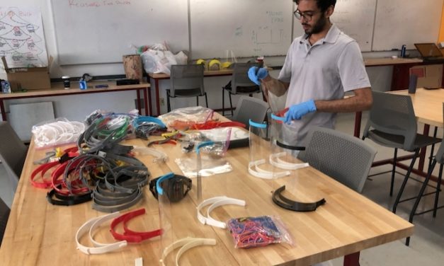 ASU supplies health care providers with protective gear