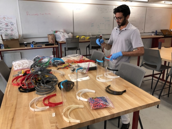 ASU supplies health care providers with protective gear