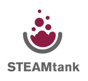 a graphic that says STEAMtank