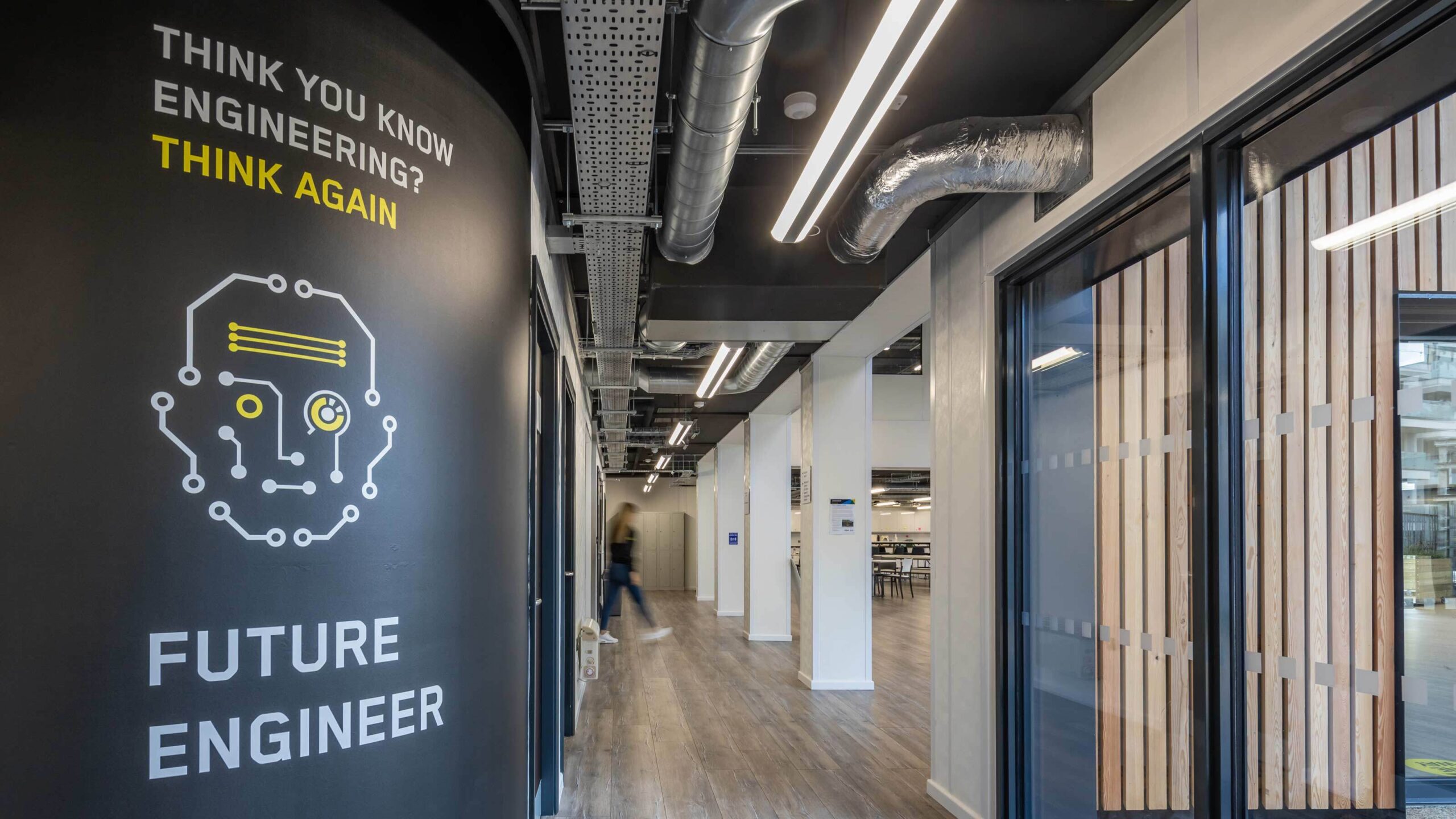 image of a hallway at TEDI London