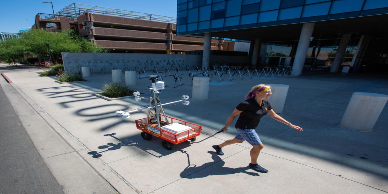 Phoenix has sealed 100 miles of streets with cool pavement so far