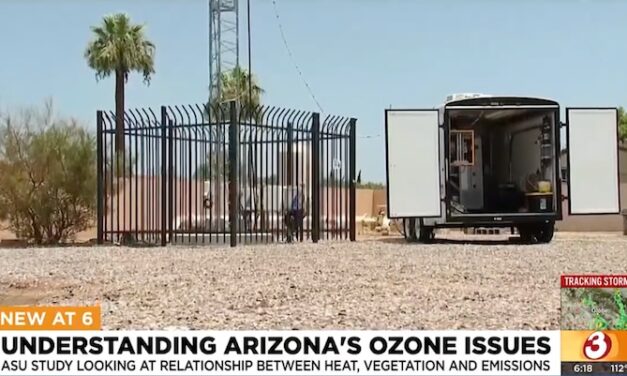 ASU study on natural emissions impacting ozone pollution