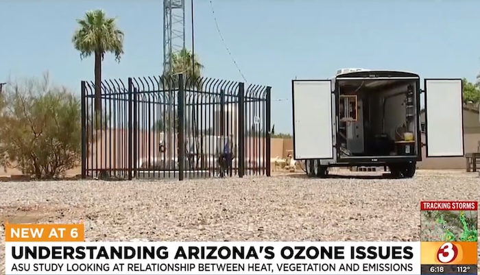 ASU study on natural emissions impacting ozone pollution
