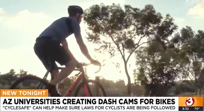 Arizona universities team up to create dash cams for bikes