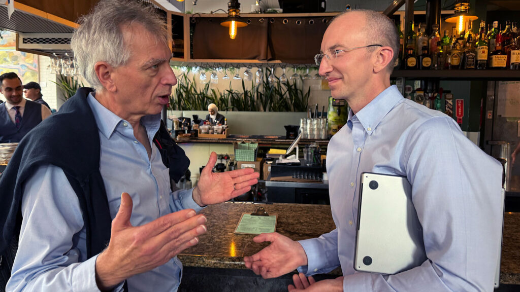 Pascal Van Hentenryck chats with David Wahls