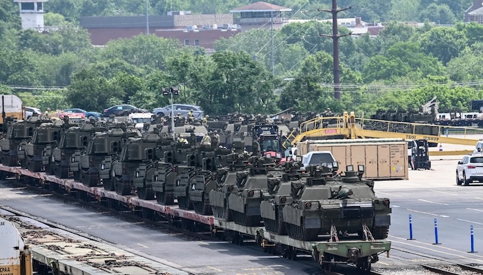 Trump’s Military Parade Has Washington Bracing for Tanks and Weaponry