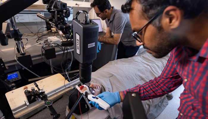 Forget discrete droplets. This is how sweat really forms