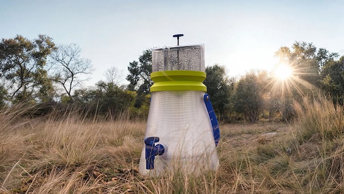 This portable, 3D-printed device can pull drinking water out of thin air
