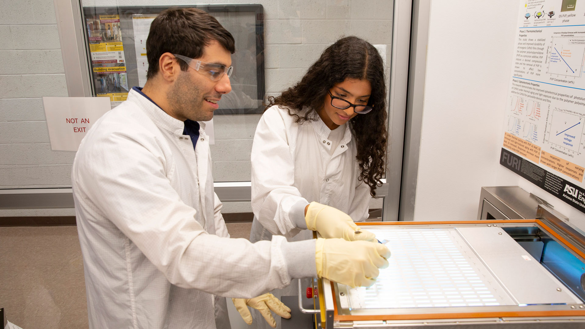 Nick Rolston and Sidra Elsaady